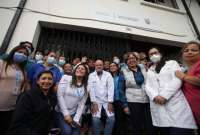 Vicepresidente Alfredo Borrero visitó unidades de salud de Imbabura y Pichincha