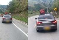 En ‘Denuncias Antioquia’ se conoció que el vehículo iba por la vía que conecta Dabeiba y Frontino, en Antioquia.