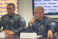 El comandante de la Policía, Fausto Salinas, se pronunció sobre los hechos de violencia en Quito.