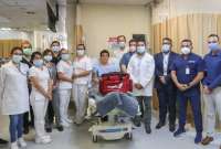 El pasado 12 de abril de 2023 comenzaron las capacitaciones presenciales al personal médico y de enfermería del Hospital Docente de Calderón del Ministerio de Salud Pública.