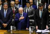 Lula da Silva juró como presidente de Brasil